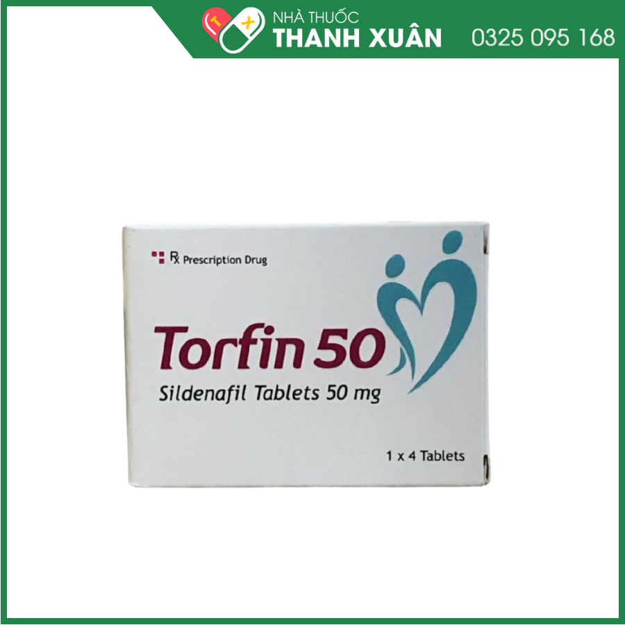 Torfin 50 điều trị rối loạn cương dương